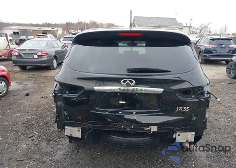 2013 Infiniti Jx35 z USA, uszkodzony, nr VIN 5N1AL0MM8DC317873